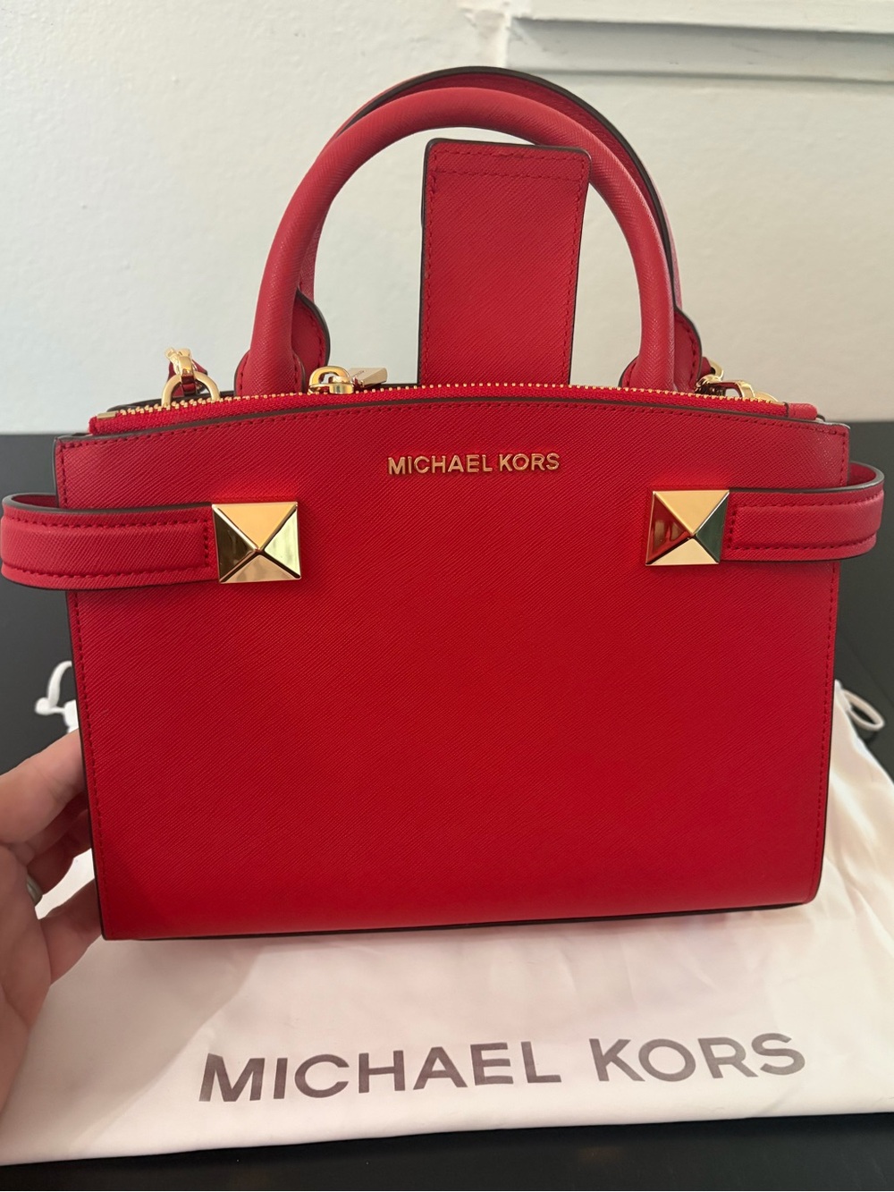 Michael Kors MK Karla Medium Satchel